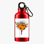 Металлическая бутылка 400 мл UV-DTF