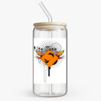 Банка с бамбуковой крышкой