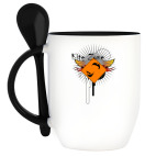 Кружка с ложкой