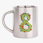 Кружка металлическая