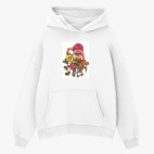 Толстовка худи оверсайз