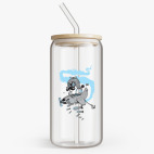 Банка с бамбуковой крышкой