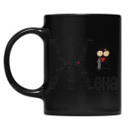 Кружка цветная UV-DTF