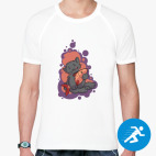 Мужская спортивная футболка