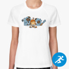 Женская спортивная футболка