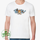 Мужская футболка органик