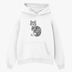 Толстовка худи оверсайз