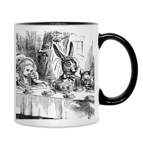 Кружка с принтом Кружка Чаепитие