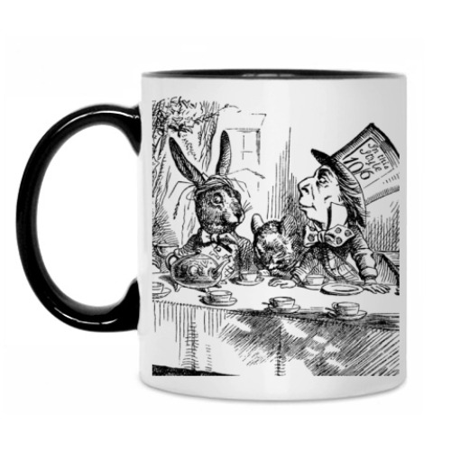 Кружка с принтом Кружка Чаепитие