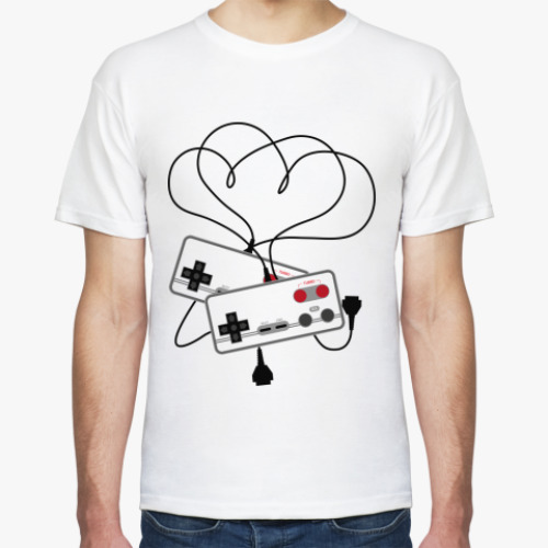 Футболка с принтом Первая любовь