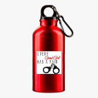 Металлическая бутылка 400 мл UV-DTF