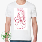 Мужская футболка органик