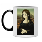 Кружка двухцветная