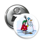 Магнит-открывашка 58 мм Новый Год!