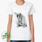 Женская футболка органик