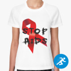 Женская спортивная футболка