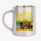 Кружка металлическая