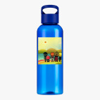 Прозрачная спортивная бутылка