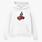 Толстовка худи оверсайз