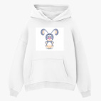 Толстовка худи оверсайз