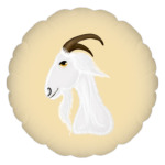 Голова белого козла