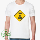 Мужская футболка органик