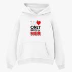 Толстовка худи оверсайз