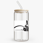 Банка с бамбуковой крышкой