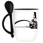 Кружка с ложкой