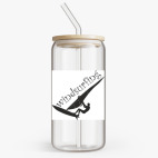 Банка с бамбуковой крышкой