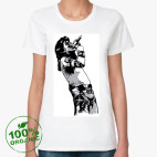 Женская футболка органик