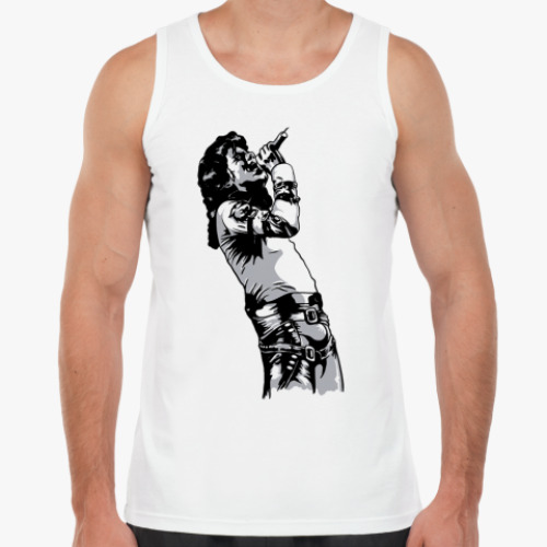 Майка с принтом MJ sing  майка