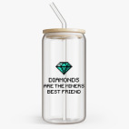 Банка с бамбуковой крышкой