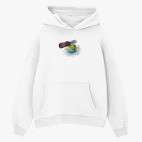 Толстовка худи оверсайз