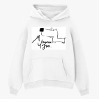 Толстовка худи оверсайз