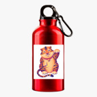 Металлическая бутылка 400 мл UV-DTF