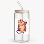 Банка с бамбуковой крышкой