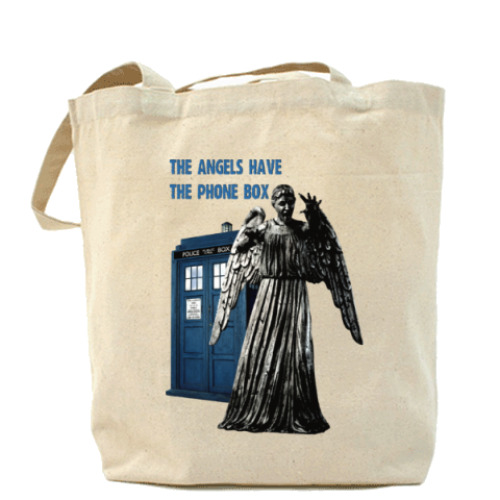 Сумка шоппер The Angels have the phone box