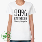 Женская футболка органик