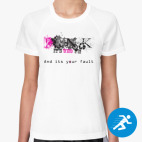 Женская спортивная футболка