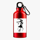 Металлическая бутылка 400 мл UV-DTF