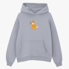 Толстовка худи оверсайз