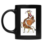 Кружка цветная UV-DTF