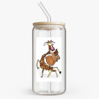 Банка с бамбуковой крышкой