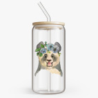 Банка с бамбуковой крышкой