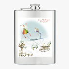 Фляжка стальная