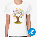 Женская спортивная футболка