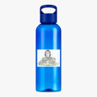 Прозрачная спортивная бутылка