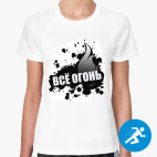 Женская спортивная футболка