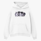 Толстовка худи оверсайз